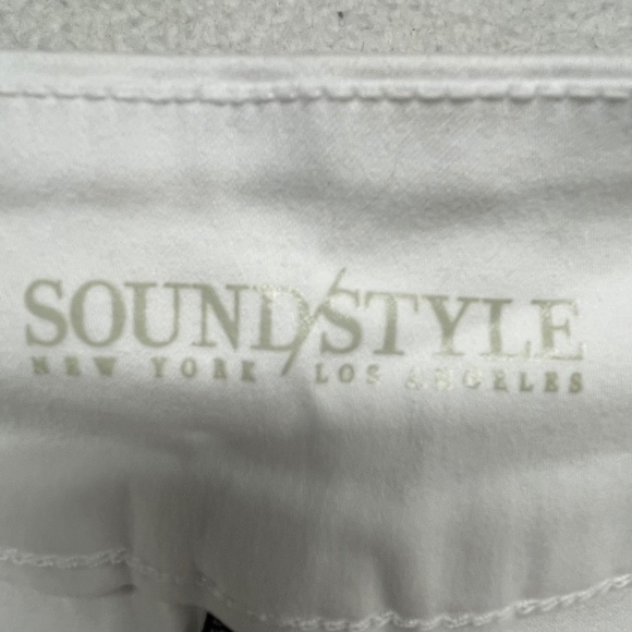 NWT Women’s Sound Style PXL 16-18 White Slimming Capri’s - Picture 10 of 14
